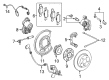 Diagram for Mercedes-Benz ABS Sensor - 253-905-25-00