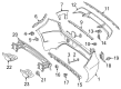 Diagram for Mercedes-Benz B Electric Drive Bumper Cover - 242-885-11-25-9999