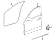 Diagram for Mercedes-Benz E250 Door Seal - 212-690-48-62