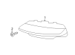 Diagram for Mercedes-Benz CL63 AMG Daytime Running Lights - 221-820-09-56