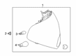 Diagram for Mercedes-Benz A220 Tail Light - 177-906-74-00