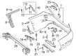Diagram for Mercedes-Benz C43 AMG Bumper Cover - 205-885-59-38-9999