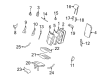 Diagram for Mercedes-Benz GL320 Seat Cushion - 164-930-04-94