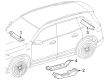 Diagram for Mercedes-Benz G580 Antenna - 167-905-47-00