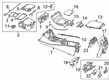 Diagram for Mercedes-Benz E400 Center Console - 213-680-11-03-8T45