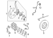Diagram for Mercedes-Benz ML320 ABS Sensor - 164-905-84-00