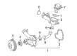 Diagram for Mercedes-Benz Water Pump Gasket - 111-201-00-80