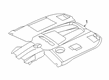 Diagram for Mercedes-Benz S63 AMG Engine Cover - 177-010-13-03
