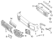 Diagram for Mercedes-Benz G63 AMG Grille - 463-885-00-54