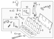 Diagram for Mercedes-Benz Sprinter 2500 Seat Cushion - 000-950-81-21-9J86
