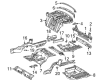 Diagram for Mercedes-Benz E430 Body Mount Hole Plug - 000-997-38-20