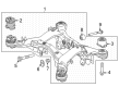 Diagram for Mercedes-Benz GLE53 AMG SUV Axle Beam Mount - 167-351-02-00