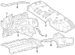 Diagram for Mercedes-Benz Exhaust Heat Shield - 254-682-88-02