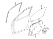 Diagram for Mercedes-Benz R350 Window Run - 251-725-01-25