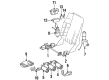 Diagram for Mercedes-Benz 190D Seat Switch - 124-820-19-42