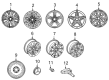 Diagram for Mercedes-Benz CLA35 AMG Alloy Wheels - 177-400-02-00