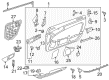 Diagram for Mercedes-Benz SLC300 Armrest - 172-720-02-95-64-9A84