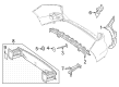 Diagram for Mercedes-Benz EQB 250+ Bumper - 243-610-84-00