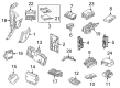 Diagram for Mercedes-Benz GLE300d Body Control Module - 166-900-33-09