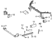 Diagram for Mercedes-Benz EQB 250+ Radiator Support - 247-628-08-00
