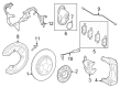 Diagram for Mercedes-Benz EQE 350+ Brake Pads - 000-420-65-03