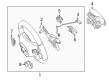 Diagram for Mercedes-Benz E550 Steering Wheel - 172-460-43-03-8R01