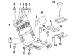 Diagram for Mercedes-Benz CL600 Power Window Switch - 140-821-29-51