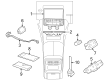 Diagram for Mercedes-Benz Hazard Warning Switch - 206-900-49-16