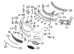 Diagram for Mercedes-Benz E250 Bumper Cover - 212-885-26-38-9999