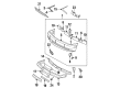 Diagram for Mercedes-Benz 300CE Bumper Cover - 124-885-23-25