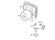 Diagram for Mercedes-Benz Sprinter 3500 ABS Control Module - 906-900-14-03