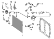 Diagram for Mercedes-Benz SL63 AMG S E Performance Radiator Support - 205-501-57-20