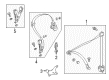 Diagram for Mercedes-Benz E320 Seat Belt - 210-860-32-85-1A23