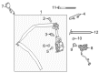 Diagram for Mercedes-Benz E53 AMG Seat Belt - 238-860-31-00-9C94