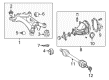 Diagram for Mercedes-Benz E63 AMG Differential - 218-350-47-02