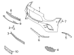 Diagram for Mercedes-Benz E450 Bumper Cover - 238-880-02-02-9999
