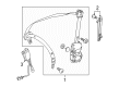 Diagram for Mercedes-Benz GLK250 Seat Belt - 204-860-15-86-8P19