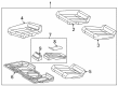 Diagram for Mercedes-Benz CLK320 Seat Cushion - 208-920-02-50