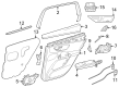 Diagram for Mercedes-Benz EQE 350+ SUV Armrest - 294-730-81-01-9051