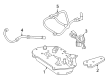 Diagram for Mercedes-Benz B250e Ground Cables - 242-540-71-01
