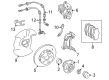 Diagram for Mercedes-Benz C320 Brake Dust Shields - 203-421-04-20