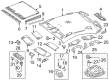Diagram for Mercedes-Benz Sun Visor - 212-810-62-10-8R60