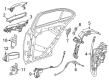 Diagram for Mercedes-Benz E450 Door Check - 214-730-41-00