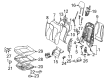 Diagram for Mercedes-Benz C280 Seat Switch - 208-919-01-60