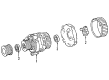 Diagram for Mercedes-Benz E420 Alternator - 010-154-06-02-80