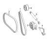 Diagram for Mercedes-Benz ML450 Drive Belt - 002-993-02-96