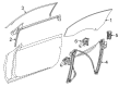 Diagram for Mercedes-Benz C300 Window Run - 205-720-62-20