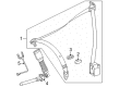 Diagram for Mercedes-Benz SLK300 Seat Belt - 197-860-05-85-9C94