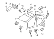 Diagram for Mercedes-Benz E63 AMG Airbag - 212-860-48-02