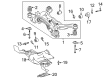 Diagram for Mercedes-Benz EQB 250+ Axle Beam Mount - 247-352-19-00